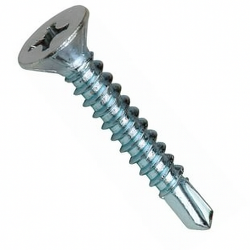 25T250TPF0Z/AL-2000S 1/4-14 X 2 1/2 PH FLAT SDS ZINC AL-2000 SILVER